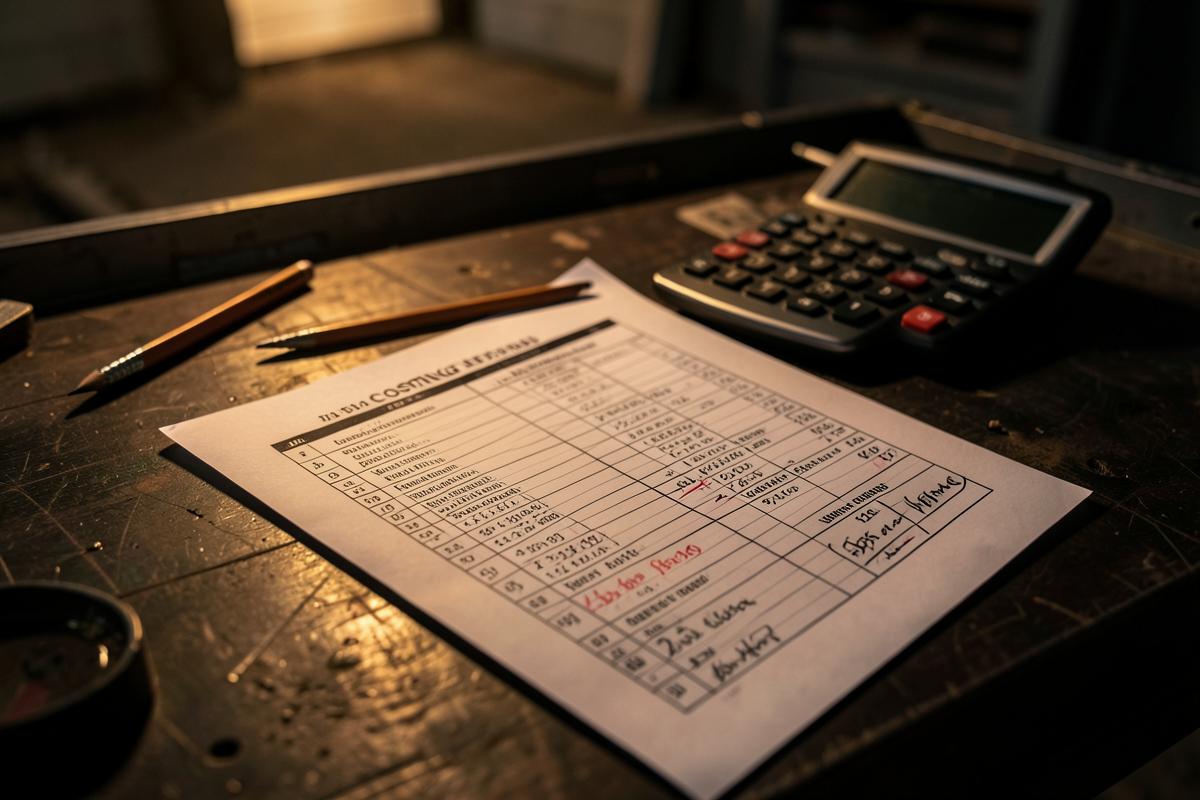 Job costing that updates in week three, not month three